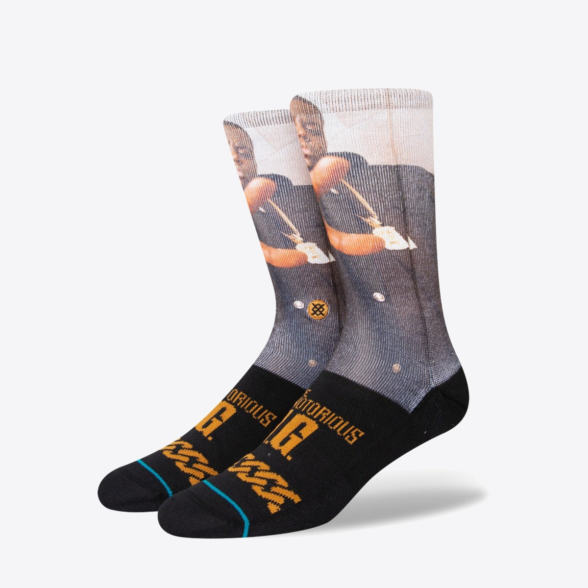 STANCE The King of NY Sock Notorious B.I.G - Image 1