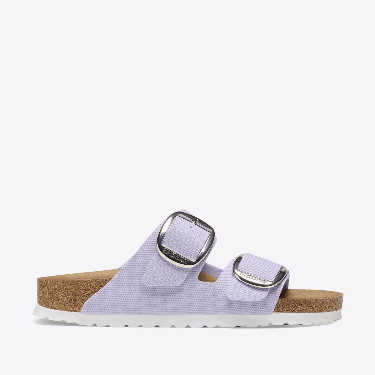 BIRKENSTOCK Arizona Big Buckle Vegan Canvas Purple Fog - Image 1