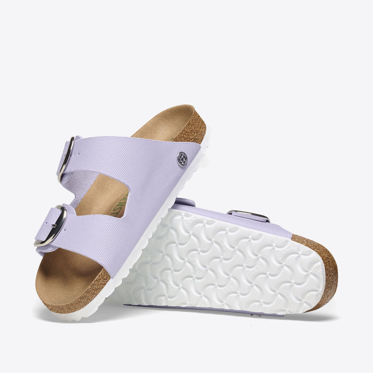 BIRKENSTOCK Arizona Big Buckle Vegan Canvas Purple Fog - Image 5