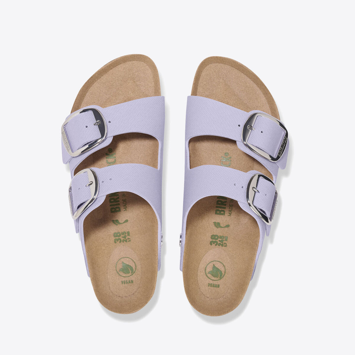 BIRKENSTOCK Arizona Big Buckle Vegan Canvas Purple Fog - Image 6