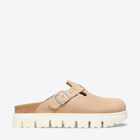 BIRKENSTOCK Boston Chunky Suede Sand - Image 1