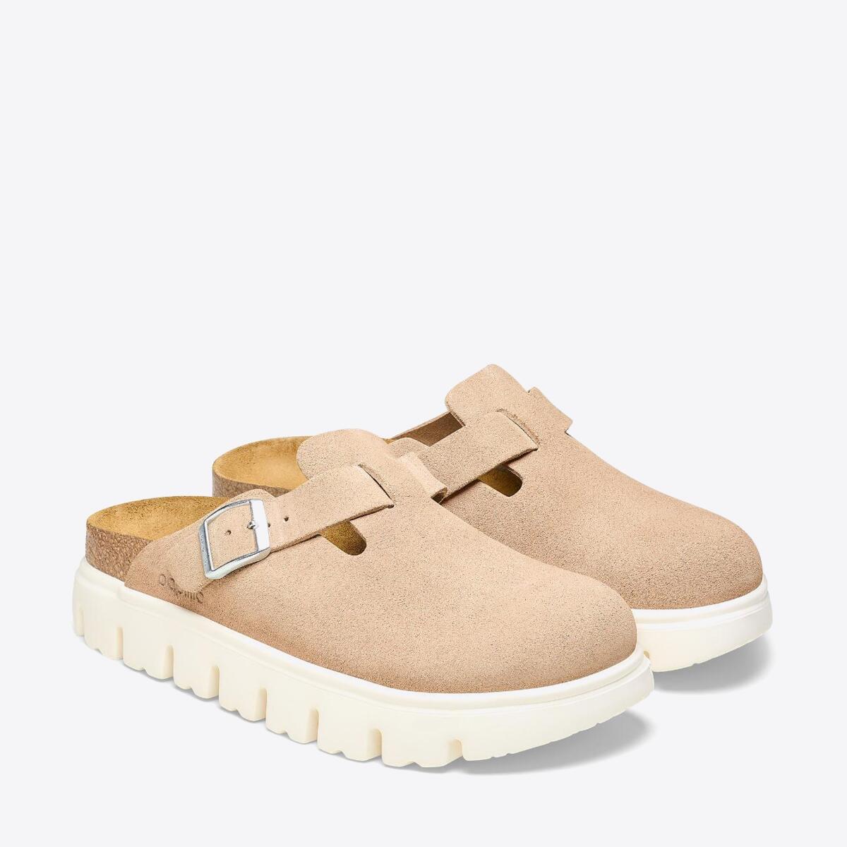 BIRKENSTOCK Boston Chunky Suede Sand - Image 7