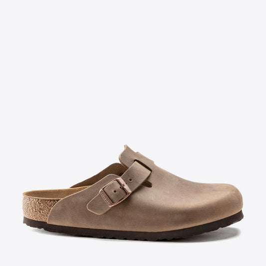 BIRKENSTOCK Boston Oiled Leather Tobacco Brown - Image 1