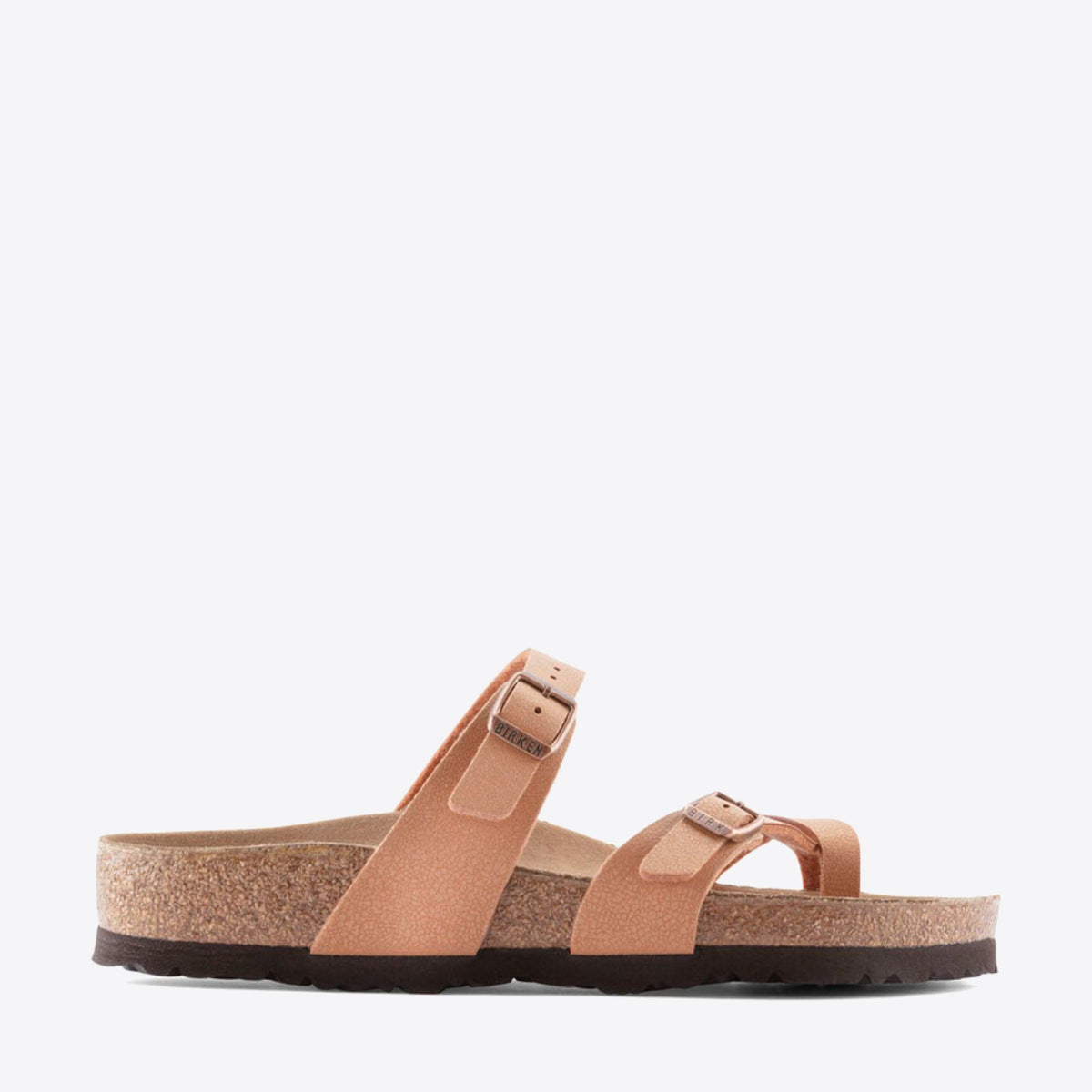 BIRKENSTOCK Mayari Birkibuc Earthy Vegan Pecan - Image 1