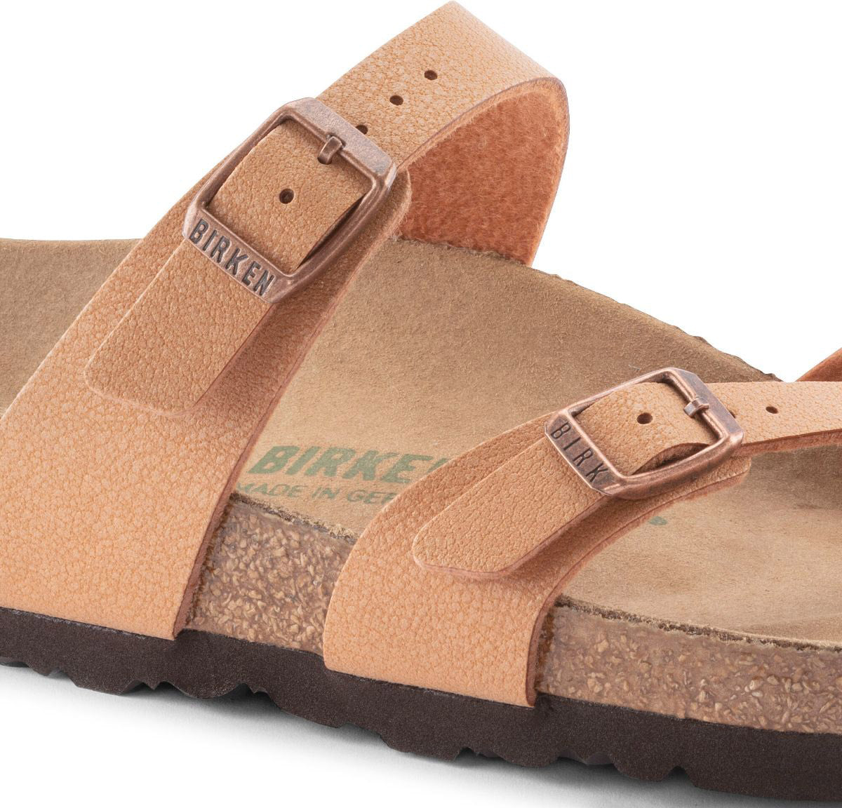 Buy BIRKENSTOCK Mayari Birkibuc Earthy Vegan - Pecan | Online | Pat Menzies