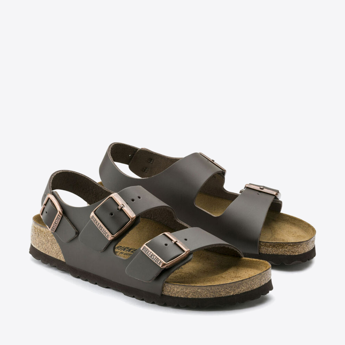 BIRKENSTOCK Milano Smooth Leather Dark brown - Image 6