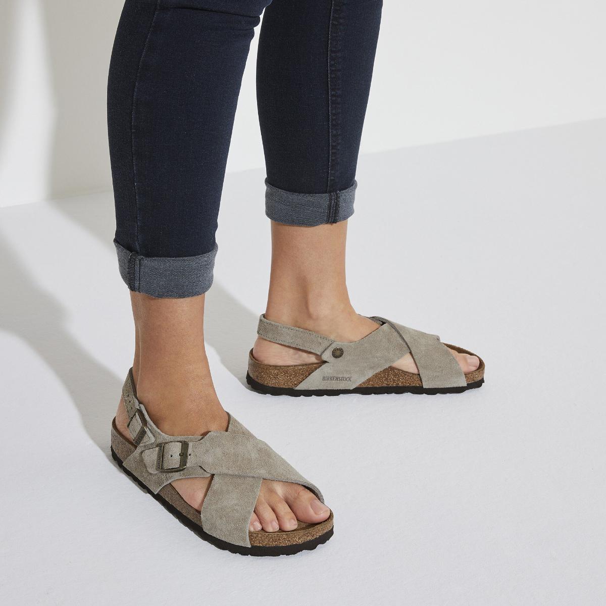 BIRKENSTOCK Tulum SFB Suede Taupe - Image 6