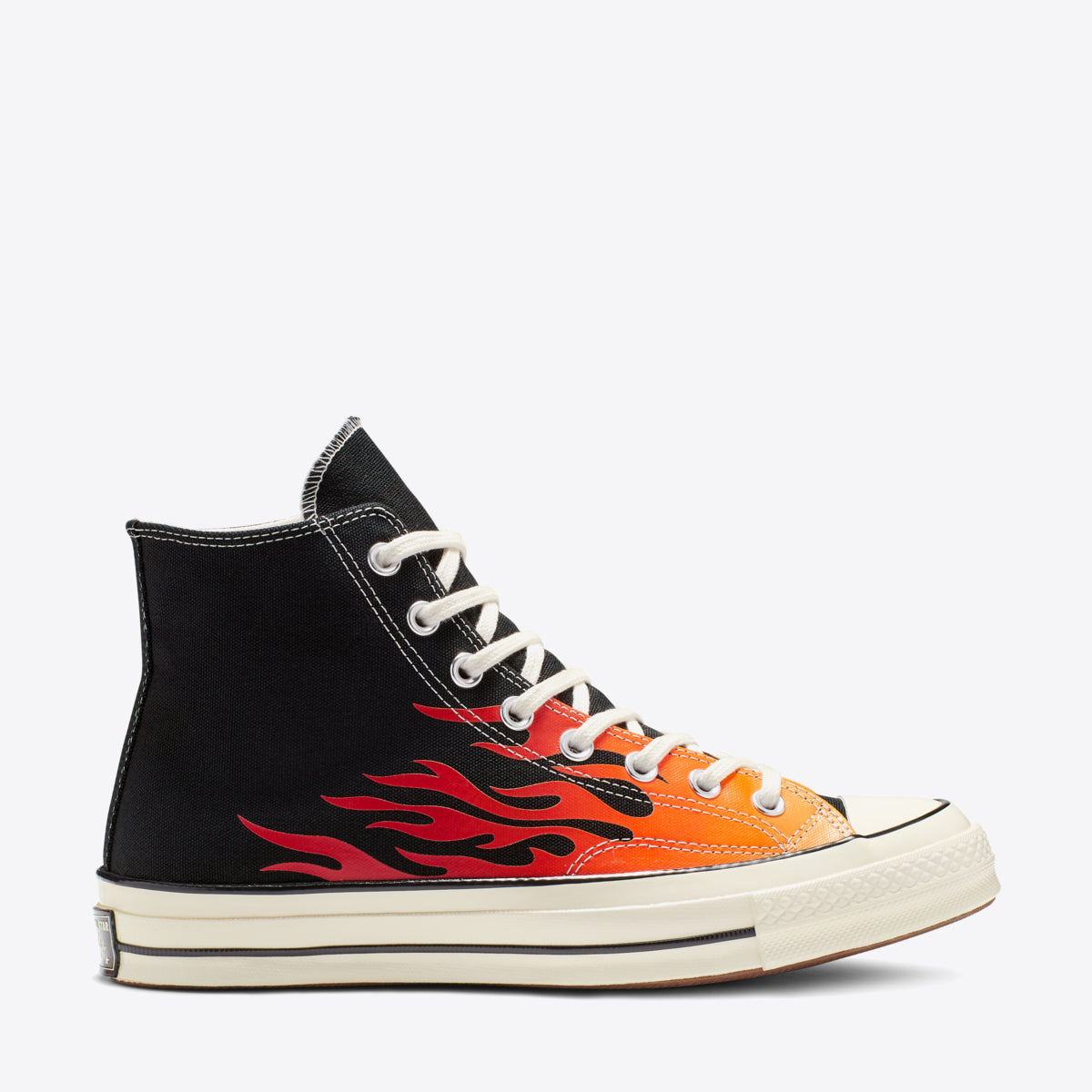 Flame print converse best sale