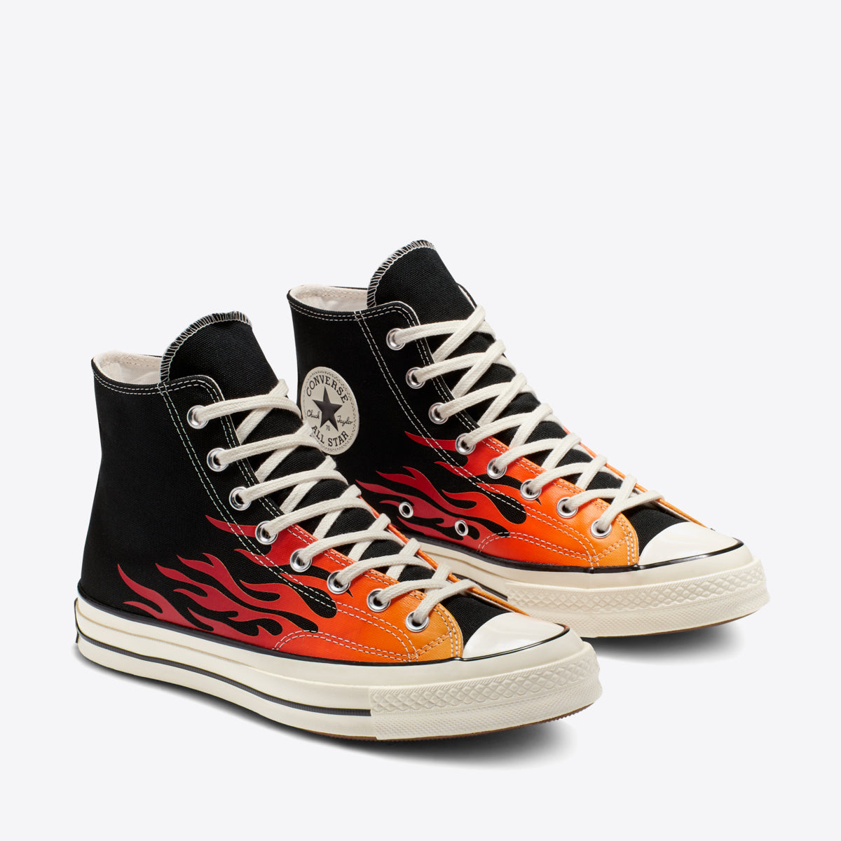 Buy CONVERSE Chuck Taylor 70 Archive Prints Hi Black Enamel Red Online Pat Menzies