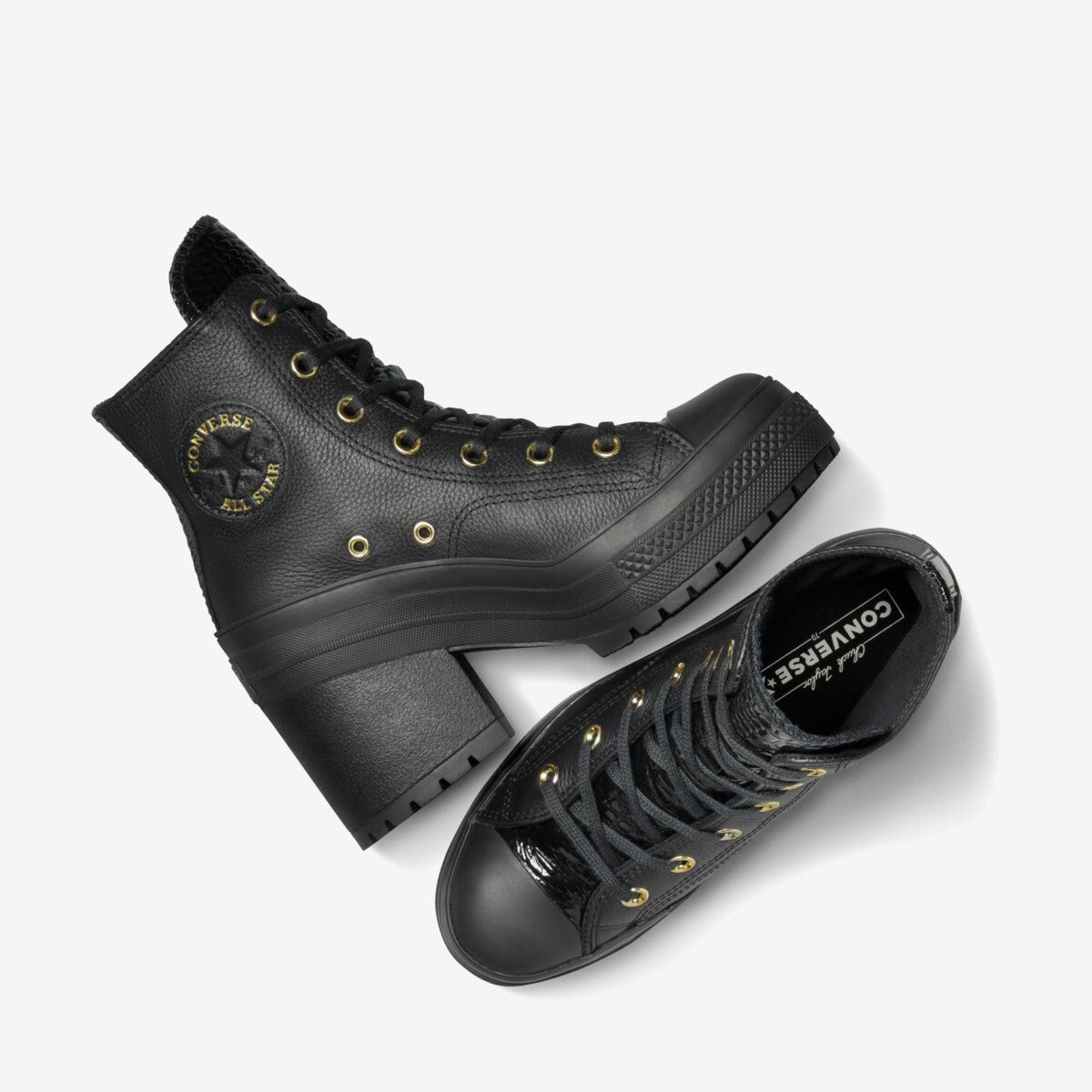 High heel chuck taylors online