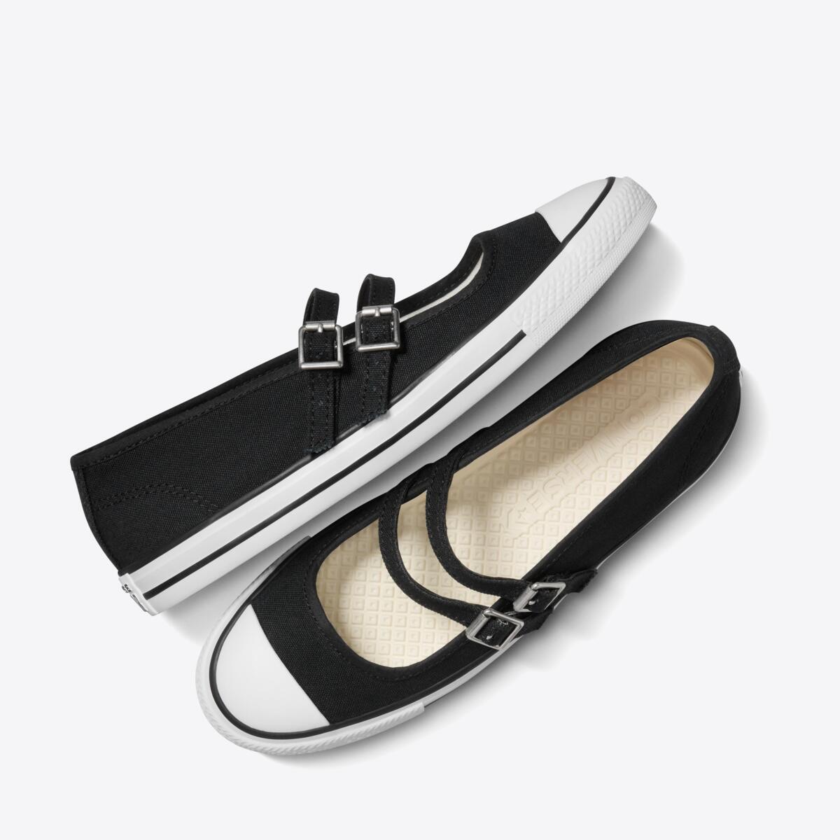 CONVERSE CT Dainty Mary Jane Slip Black/Egret - Image 4