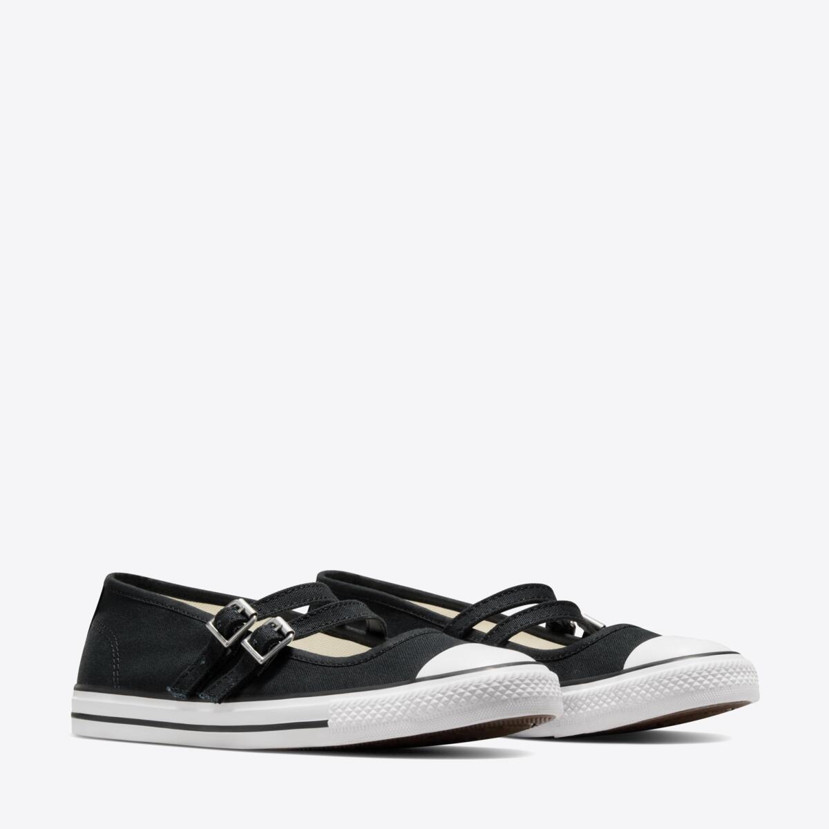 CONVERSE CT Dainty Mary Jane Slip Black/Egret - Image 5