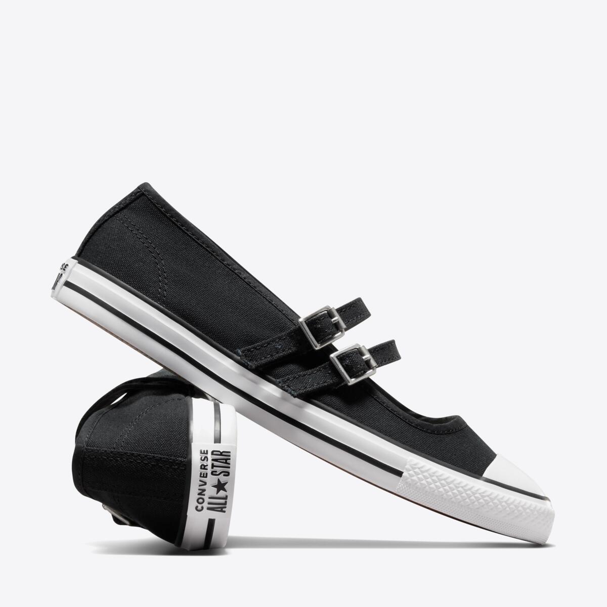 CONVERSE CT Dainty Mary Jane Slip Black/Egret - Image 7