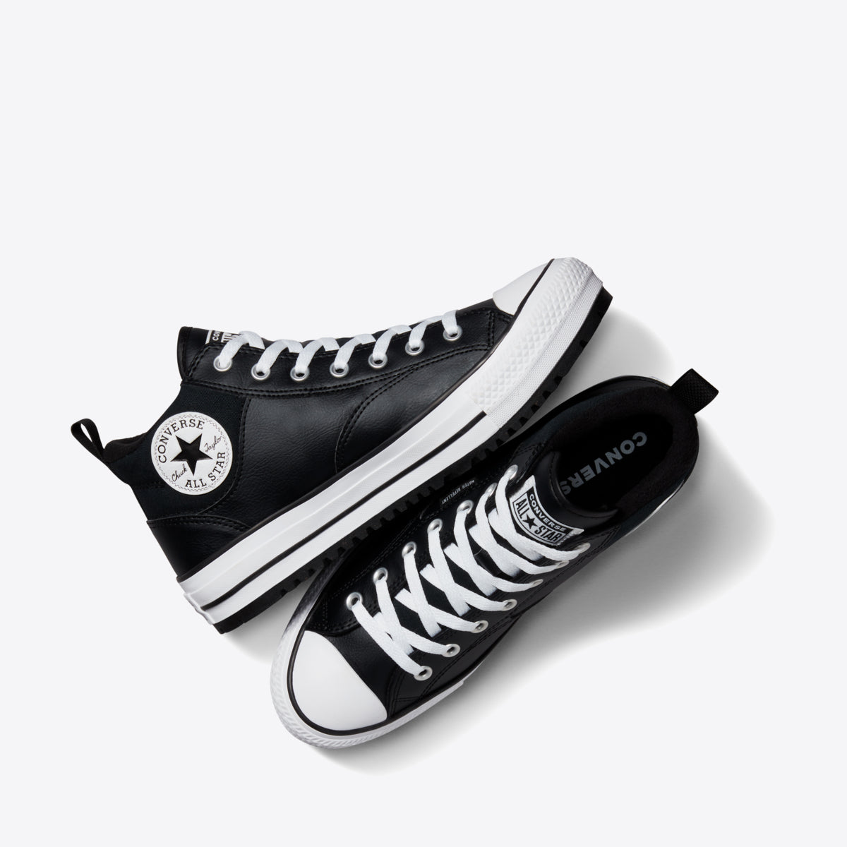 CONVERSE CT Malden Street Boot Mid Black/White/Black - Image 4