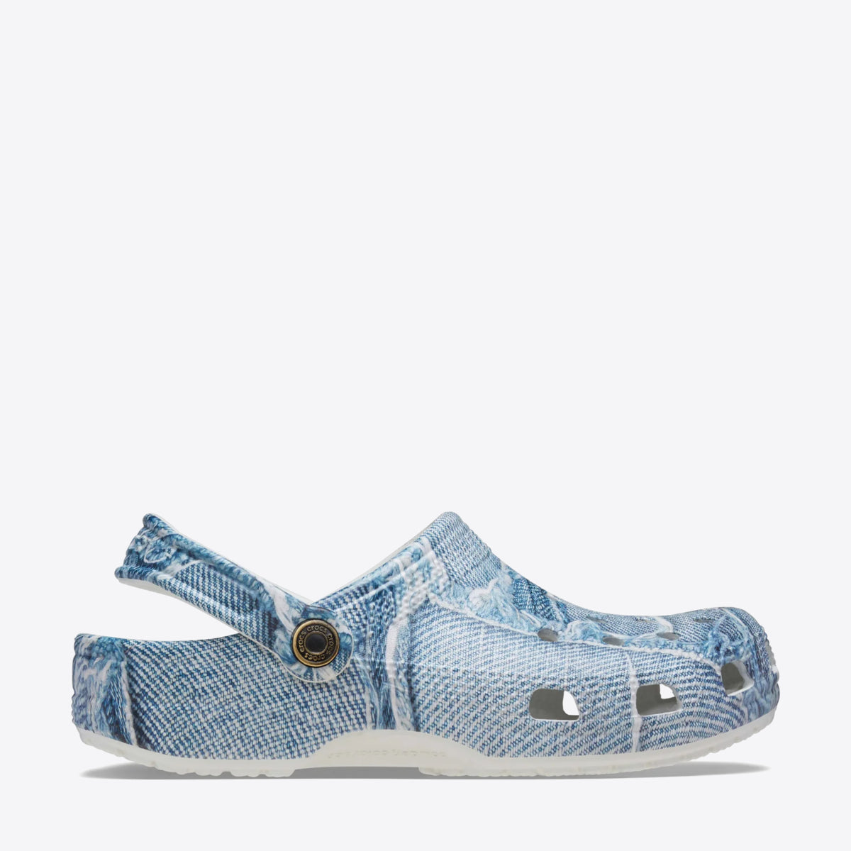 CROCS Classic Denim Clog Light Blue Denim - Image 1