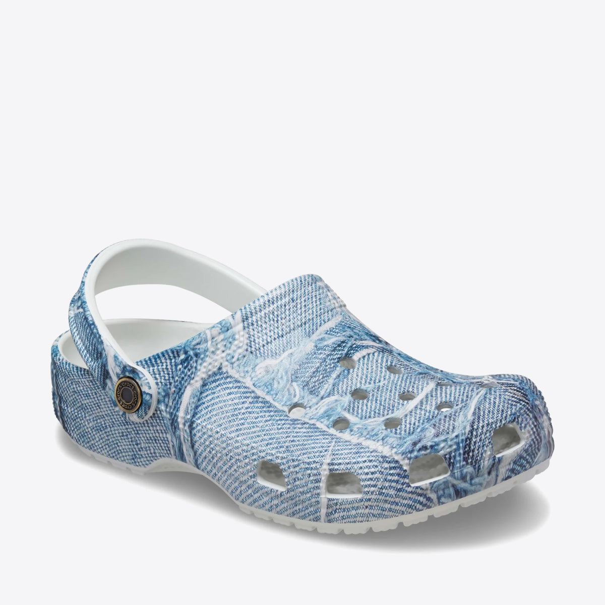 CROCS Classic Denim Clog Light Blue Denim - Image 2