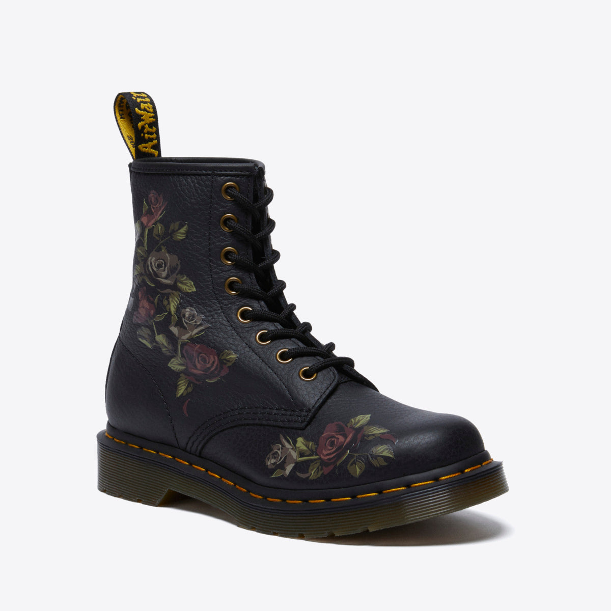 Dr marten boots floral print best sale