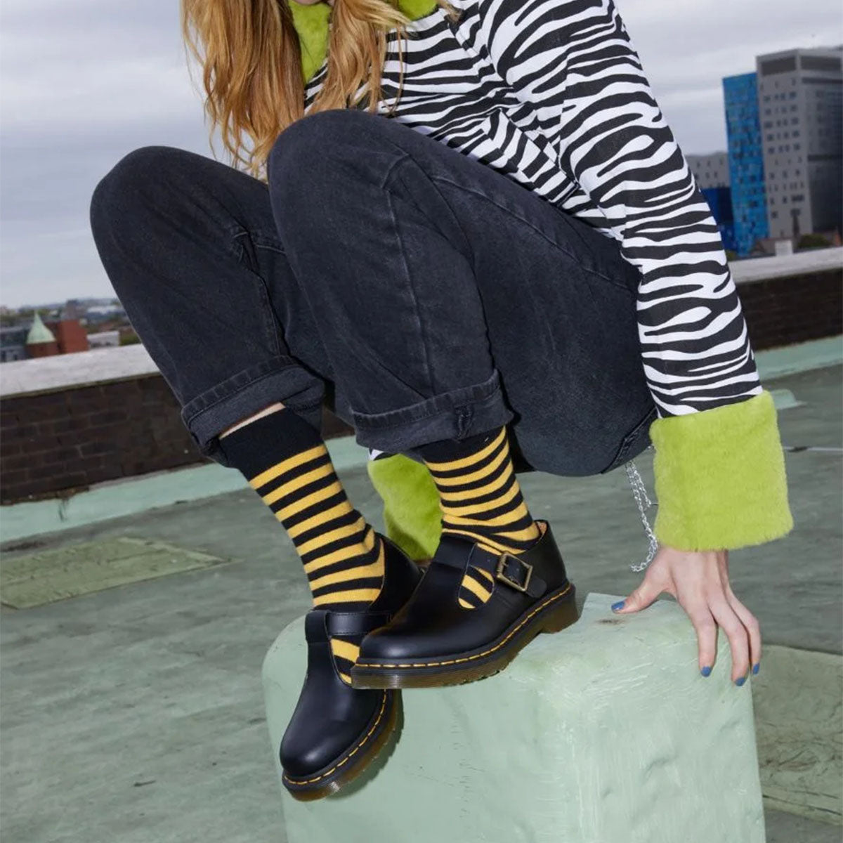 DR MARTENS Polley T Bar Mary Jane Black - Image 4