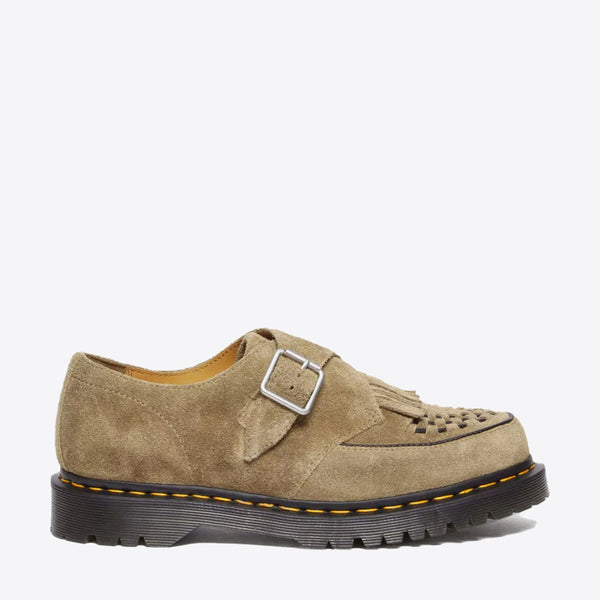 Buy DR MARTENS Ramsey Monk Creeper Desert Oasis Suede Savannah Tan Online Pat Menzies