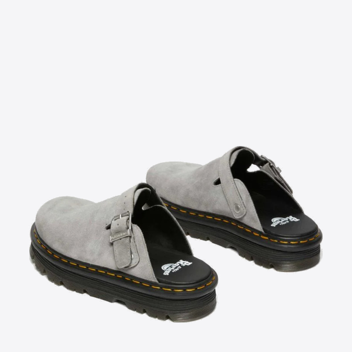 DR MARTENS Zebzag Mule E.H Suede Ultimate Grey - Image 6