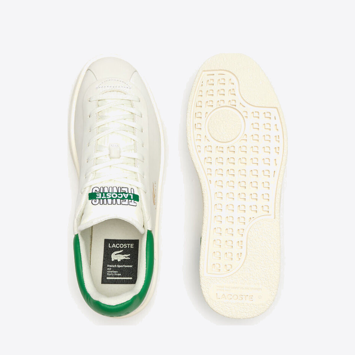 LACOSTE .LA.47SFA0037082.XXX White/Green - Image 3