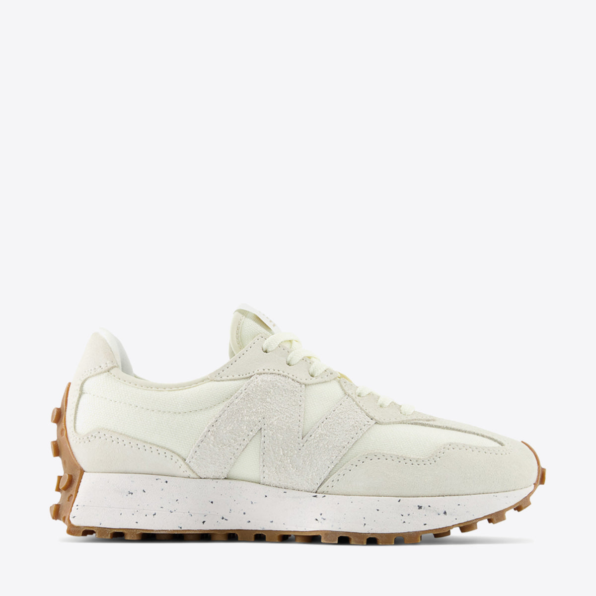 NEW BALANCE 327 Sustainable Turtledove/Angora - Image 1