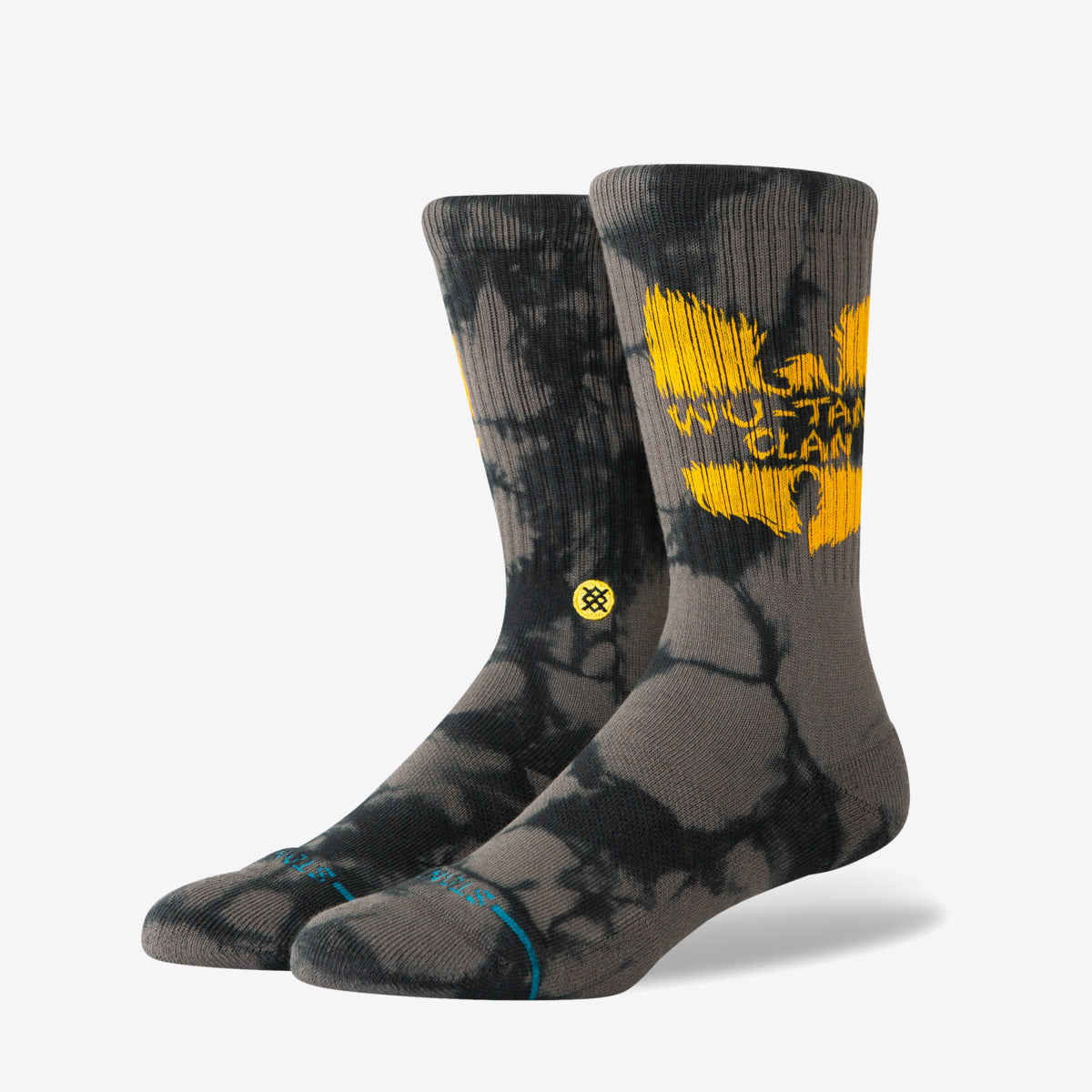 STANCE Shaolin Slums Crew Black/Yellow - Image 1