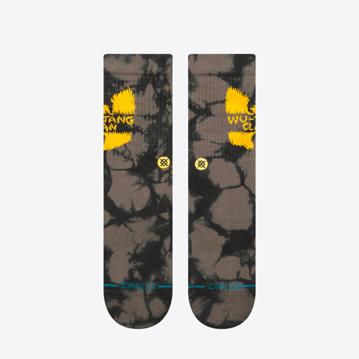 STANCE Shaolin Slums Crew Black/Yellow - Image 2