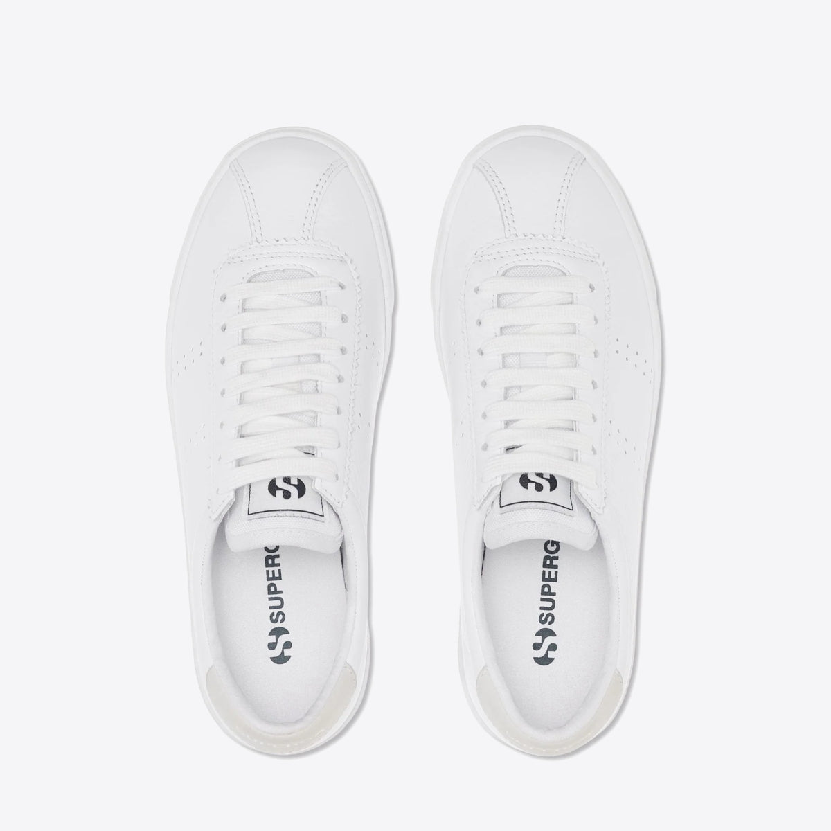 SUPERGA 2843 Club S Comfort Leather White - Image 3