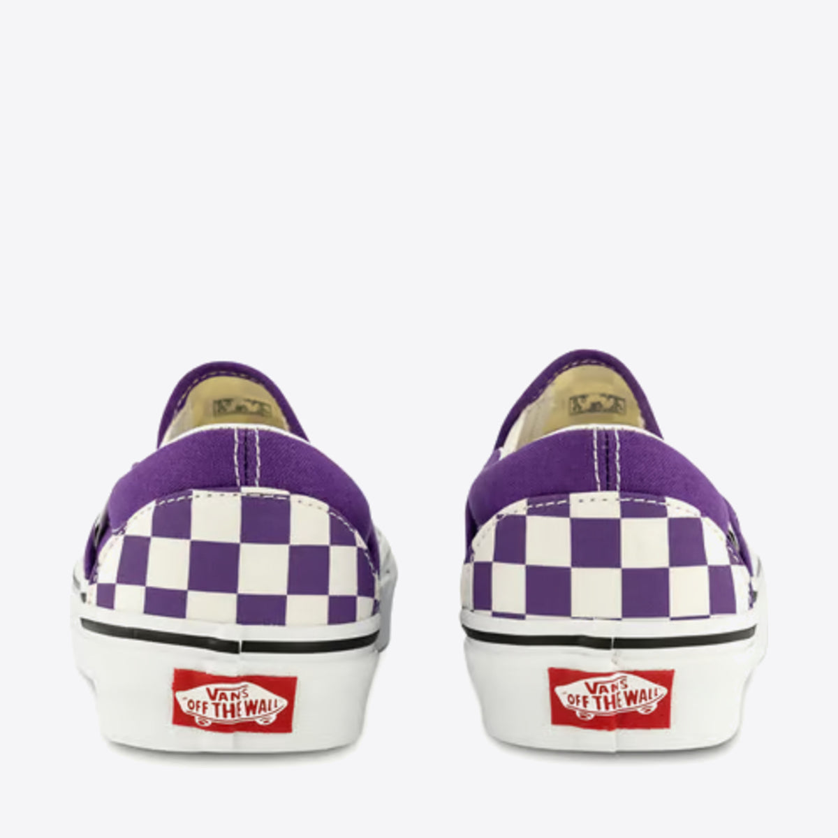 Buy VANS Classic Slip On Colour Theory Checkerboard Purple Magic Online Pat Menzies