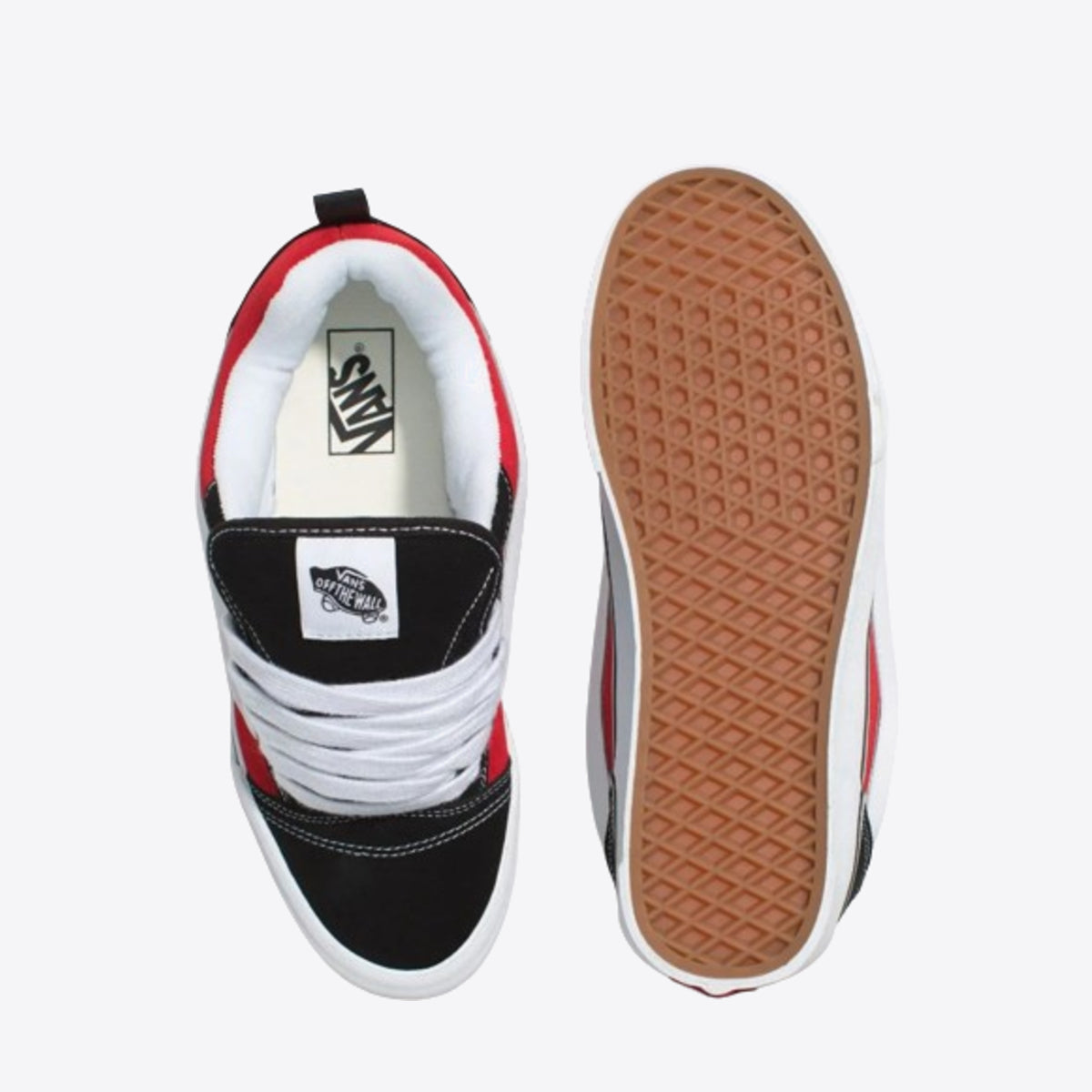 VANS Knu Skool Red/True White - Image 2