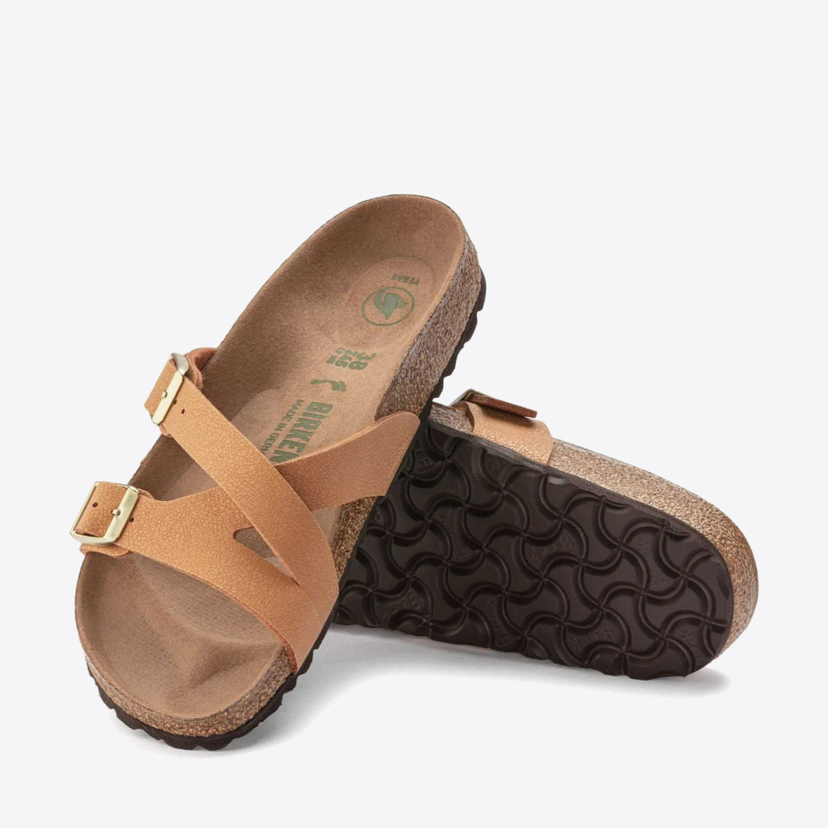 BIRKENSTOCK Yao Balance Birkibuc Earthy Vegan - Women's Pecan - Image 3