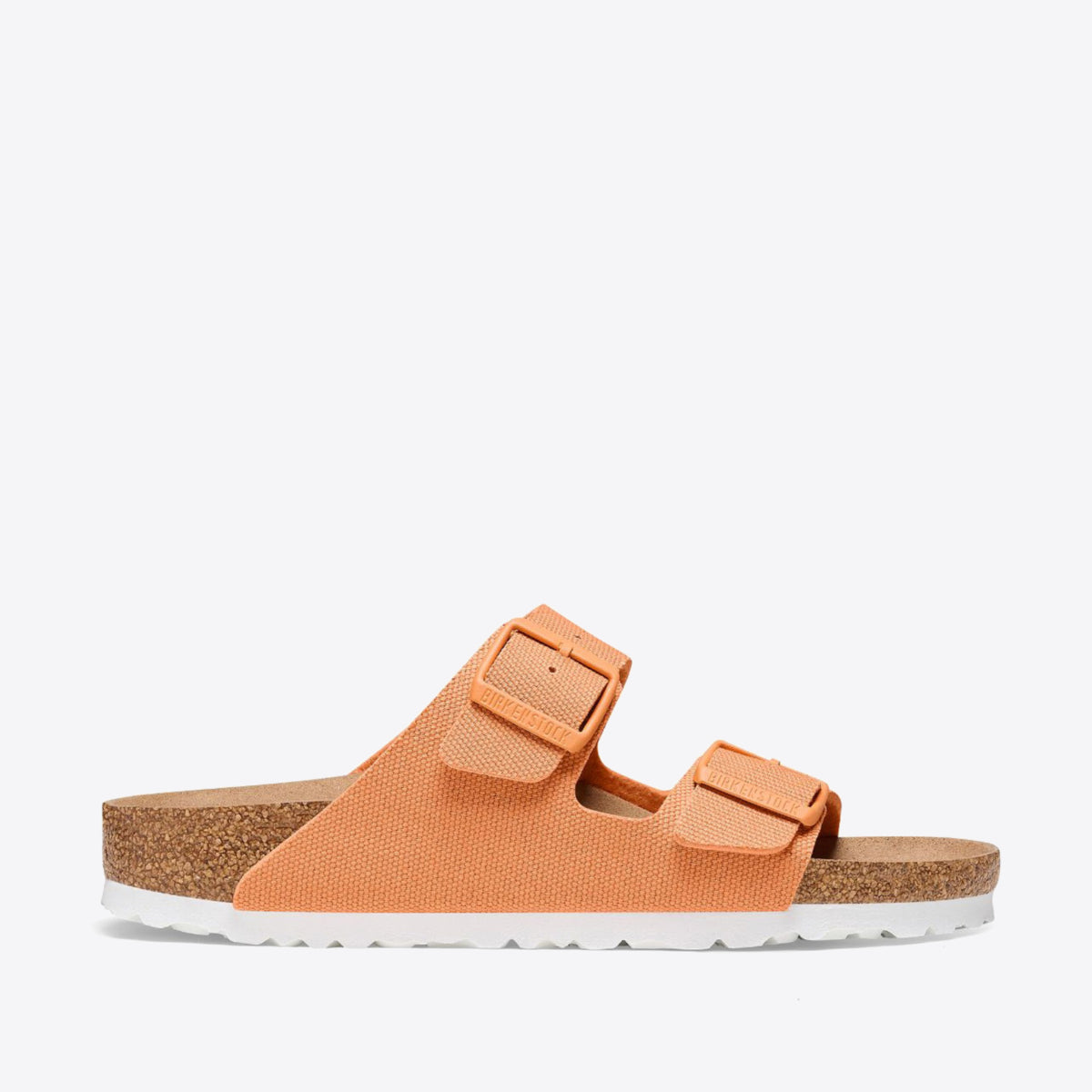 BIRKENSTOCK Arizona Vegan Canvas - Women's Papaya - Image 1