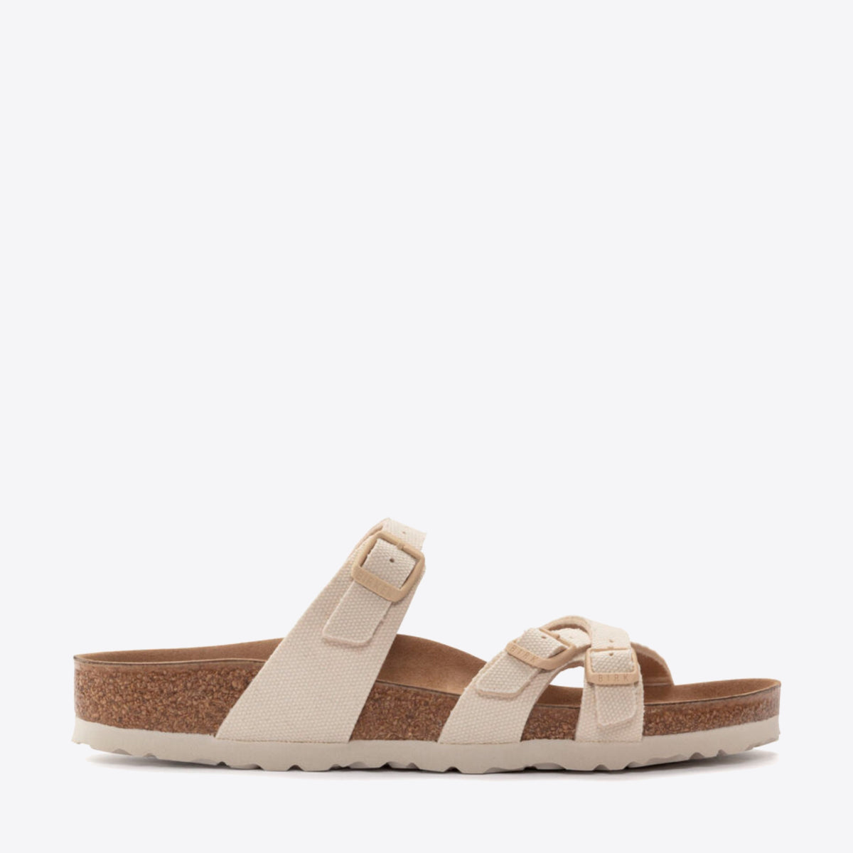 BIRKENSTOCK Franca Canvas Vegan - Women's Eggshell - Image 1