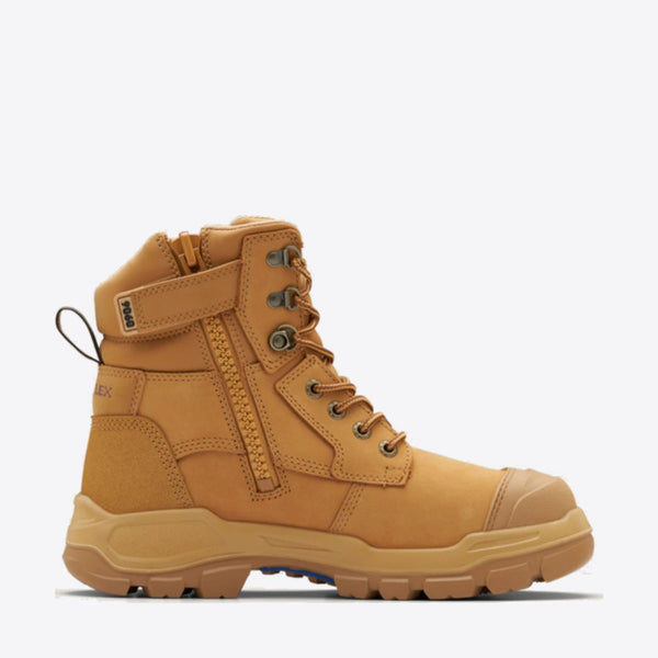 Buy BLUNDSTONE 9060 Safety Boot 150MM Ankle Zip Wheat Online