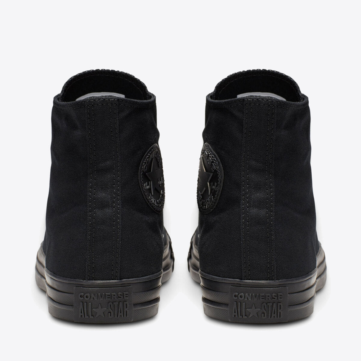 Converse all star hi black mono hotsell