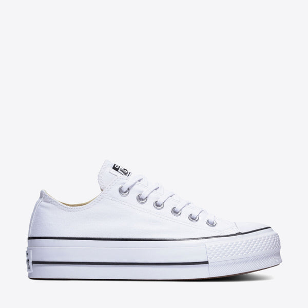 Buy CONVERSE Chuck Taylor Lift Canvas Low White Online Pat Menzies