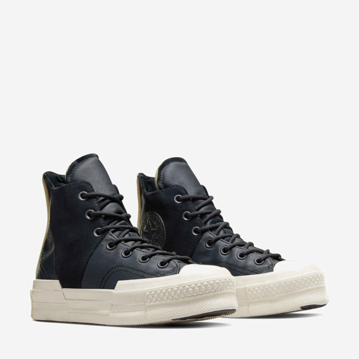 Buy CONVERSE Chuck Taylor 70 Plus Mixed Material High Black Online Pat Menzies