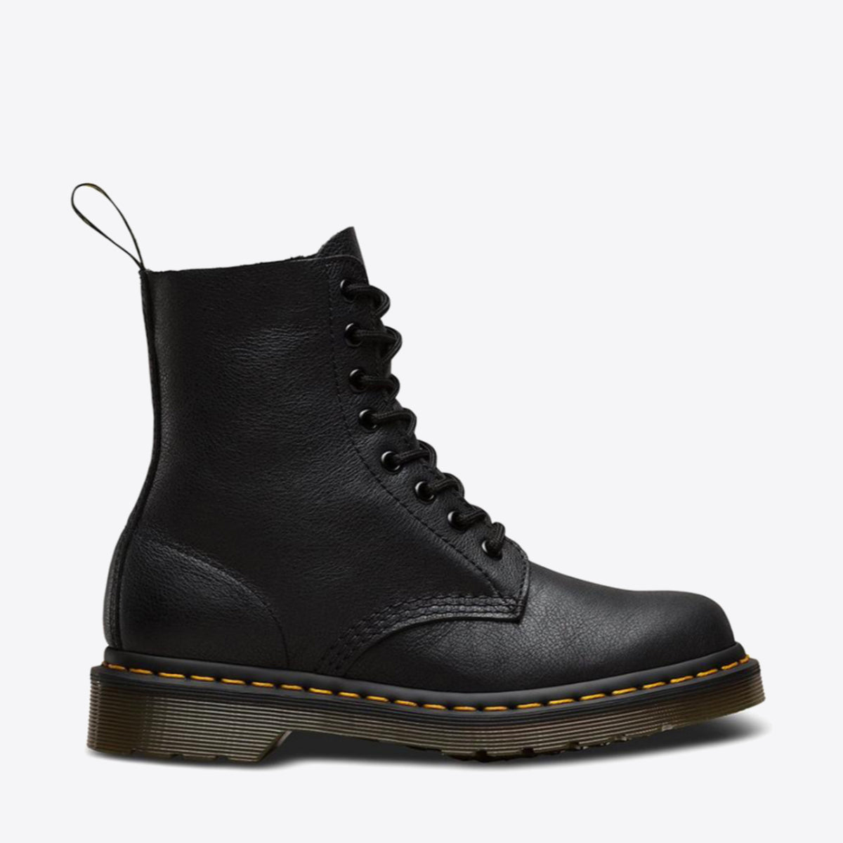 DR MARTENS 1460 Pascal Virginia 8-Eye Boot Black - Image 0