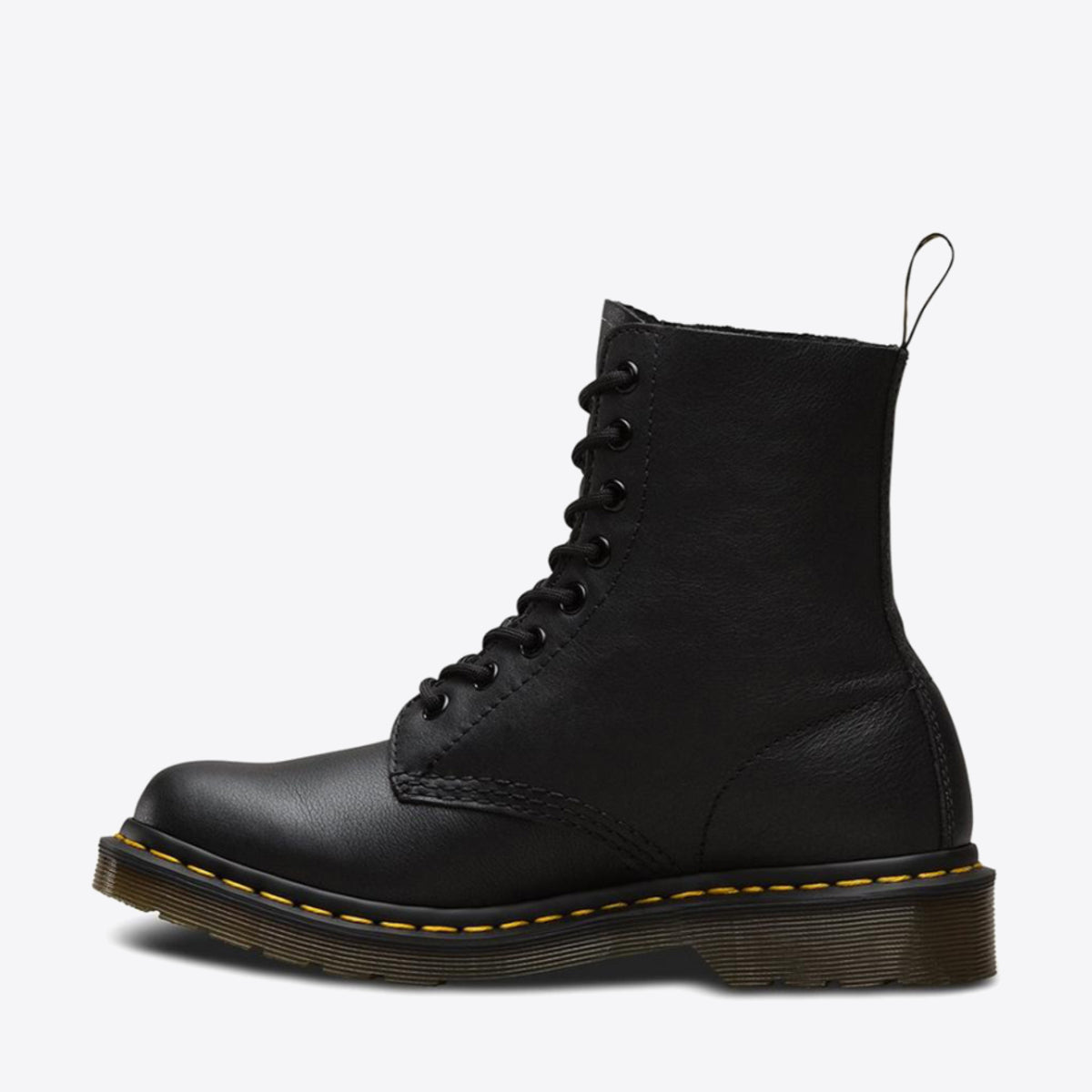 DR MARTENS 1460 Pascal Virginia 8-Eye Boot Black - Image 0