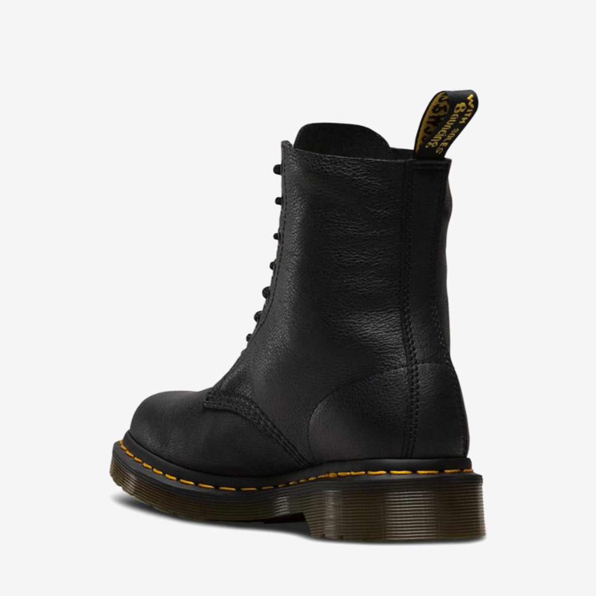 DR MARTENS 1460 Pascal Virginia 8-Eye Boot Black - Image 0