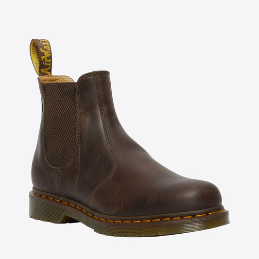 2976 Yellow Stitch Crazy Horse Chelsea Boot