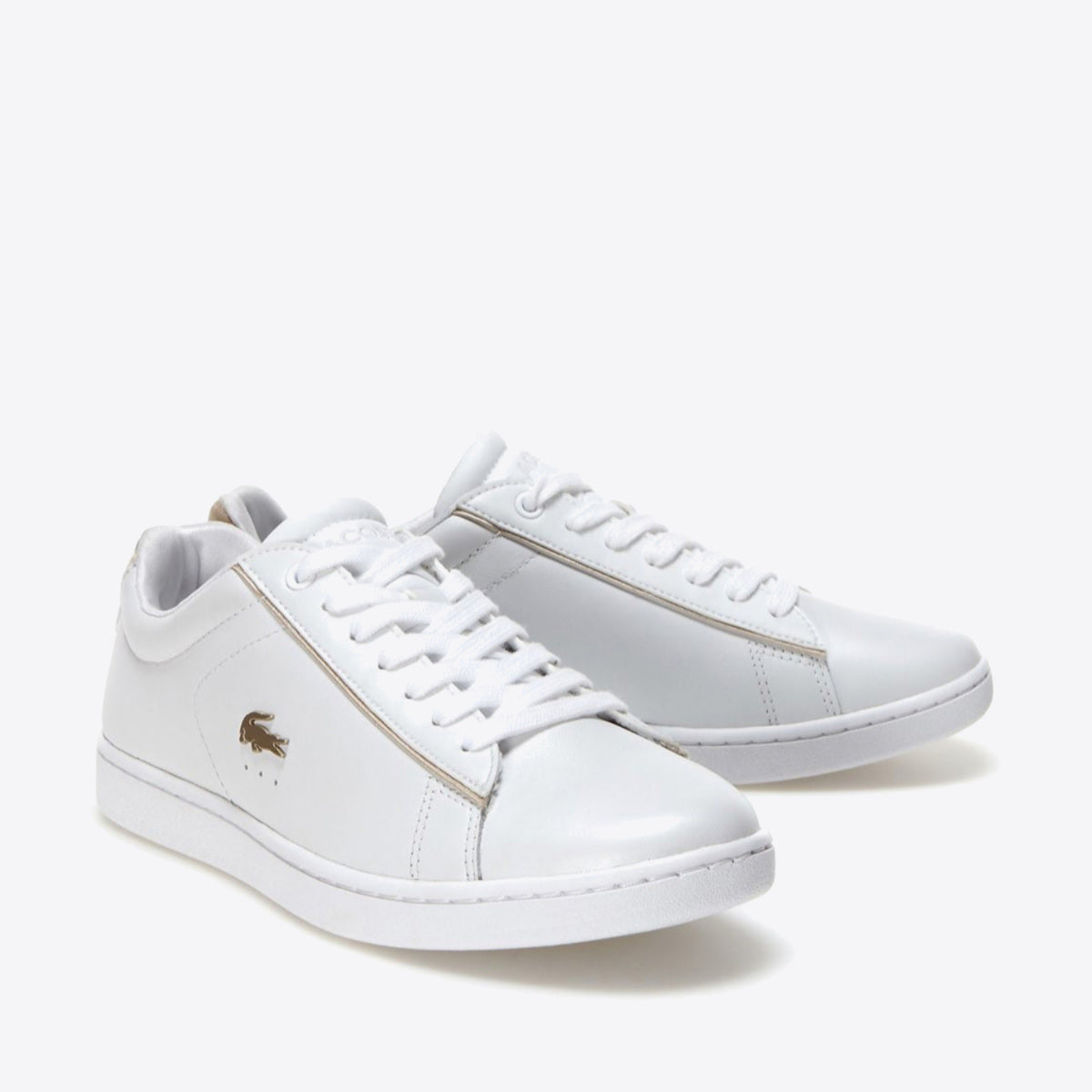 Lacoste carnaby evo clearance gold