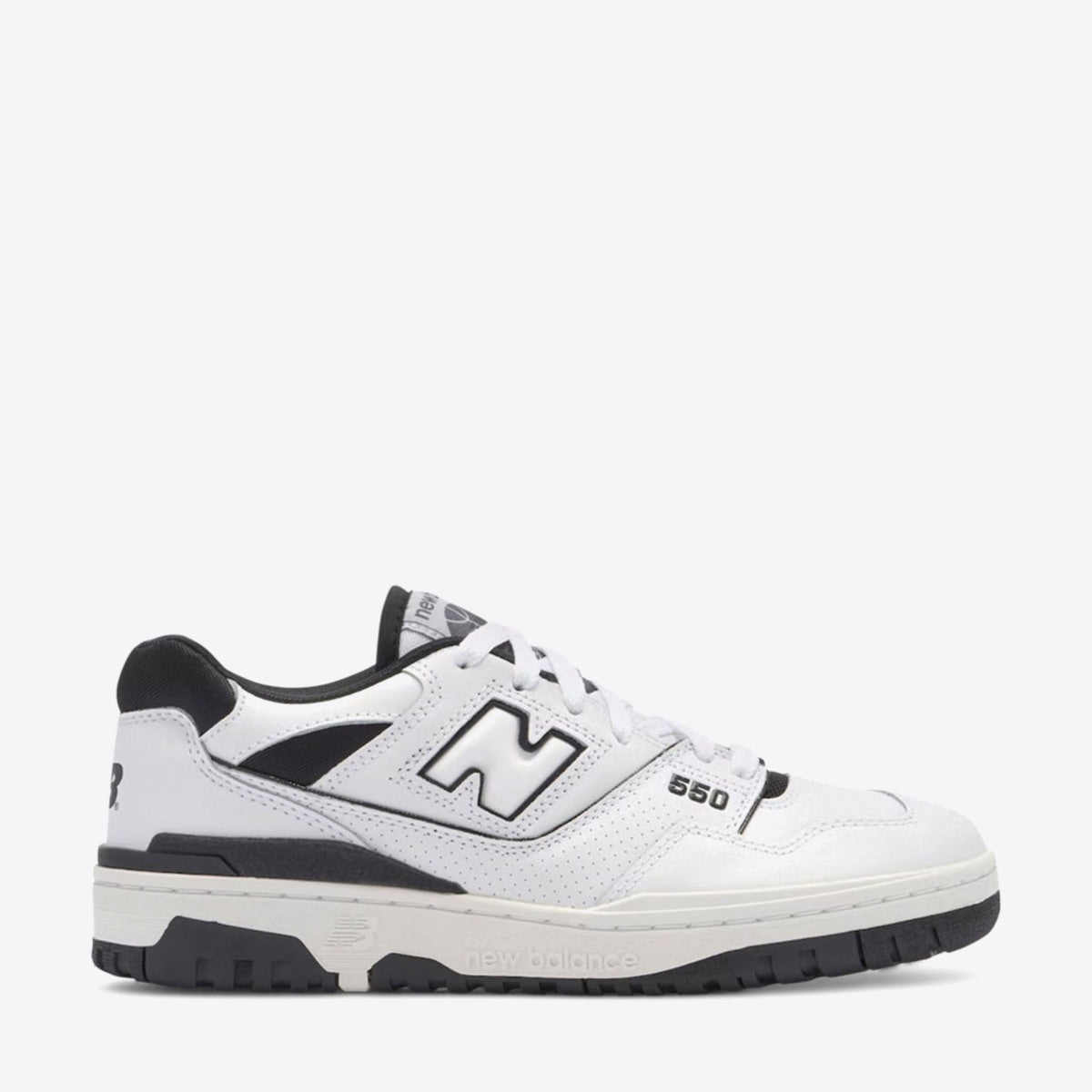 NEW BALANCE 550 Sneaker White/Black - Image 1