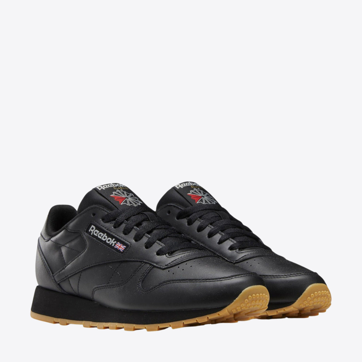 REEBOK Classic Leather Black/Gum - Image 3