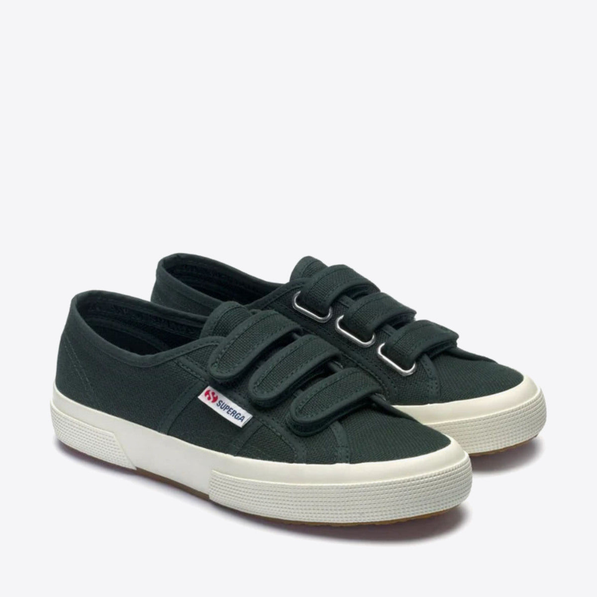 SUPERGA 2750 Cotu 3 Strap Green Dark Forest - Image 2