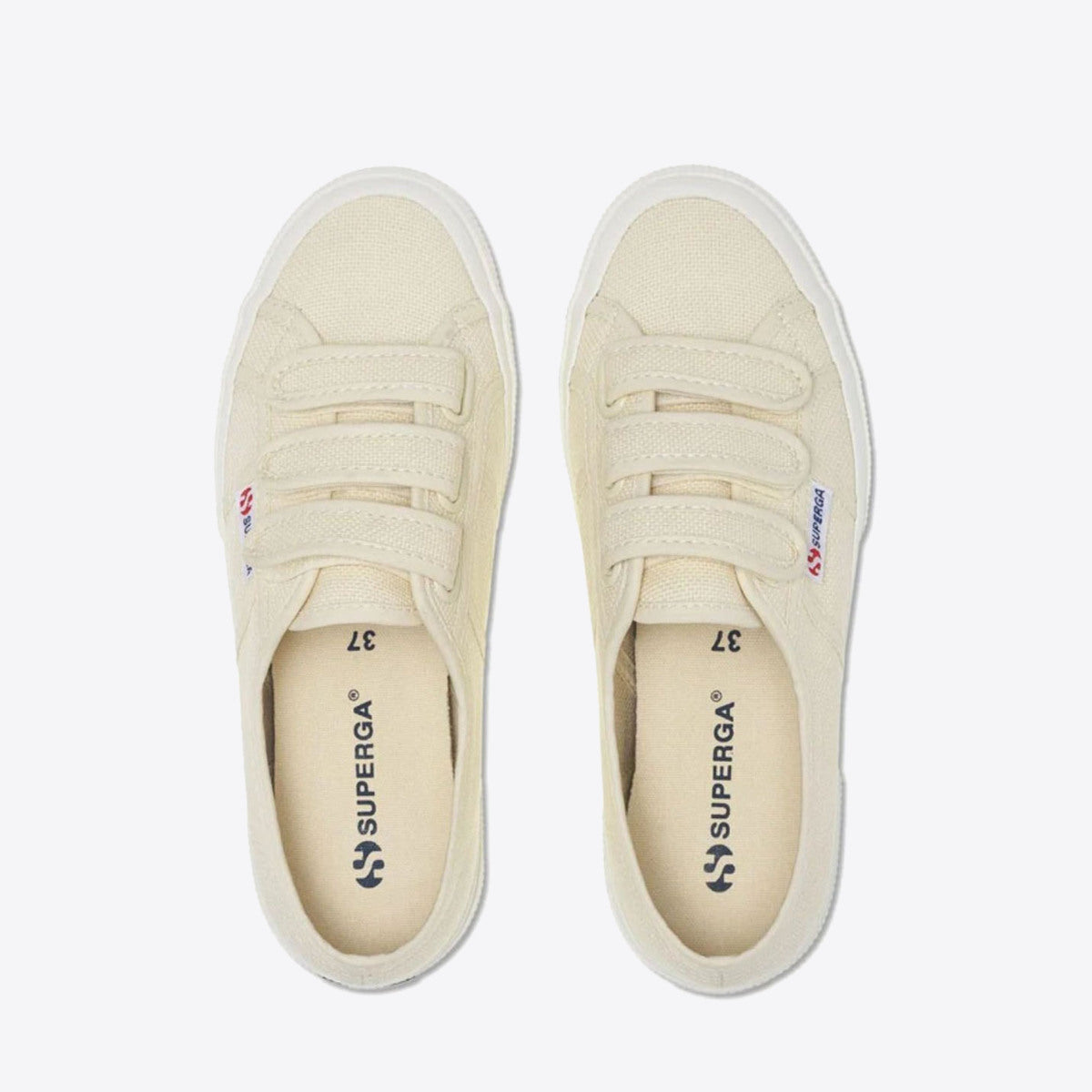 SUPERGA 2750 Cotu 3 Strap Beige Natural - Image 4