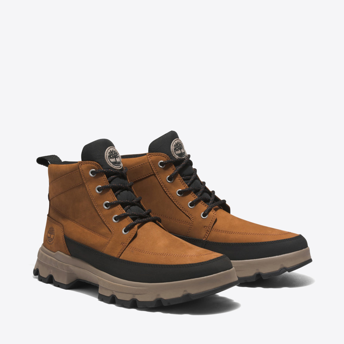 TIMBERLAND Mens Originals Ultra Waterproof Chukka Rust Nubuck - Image 4