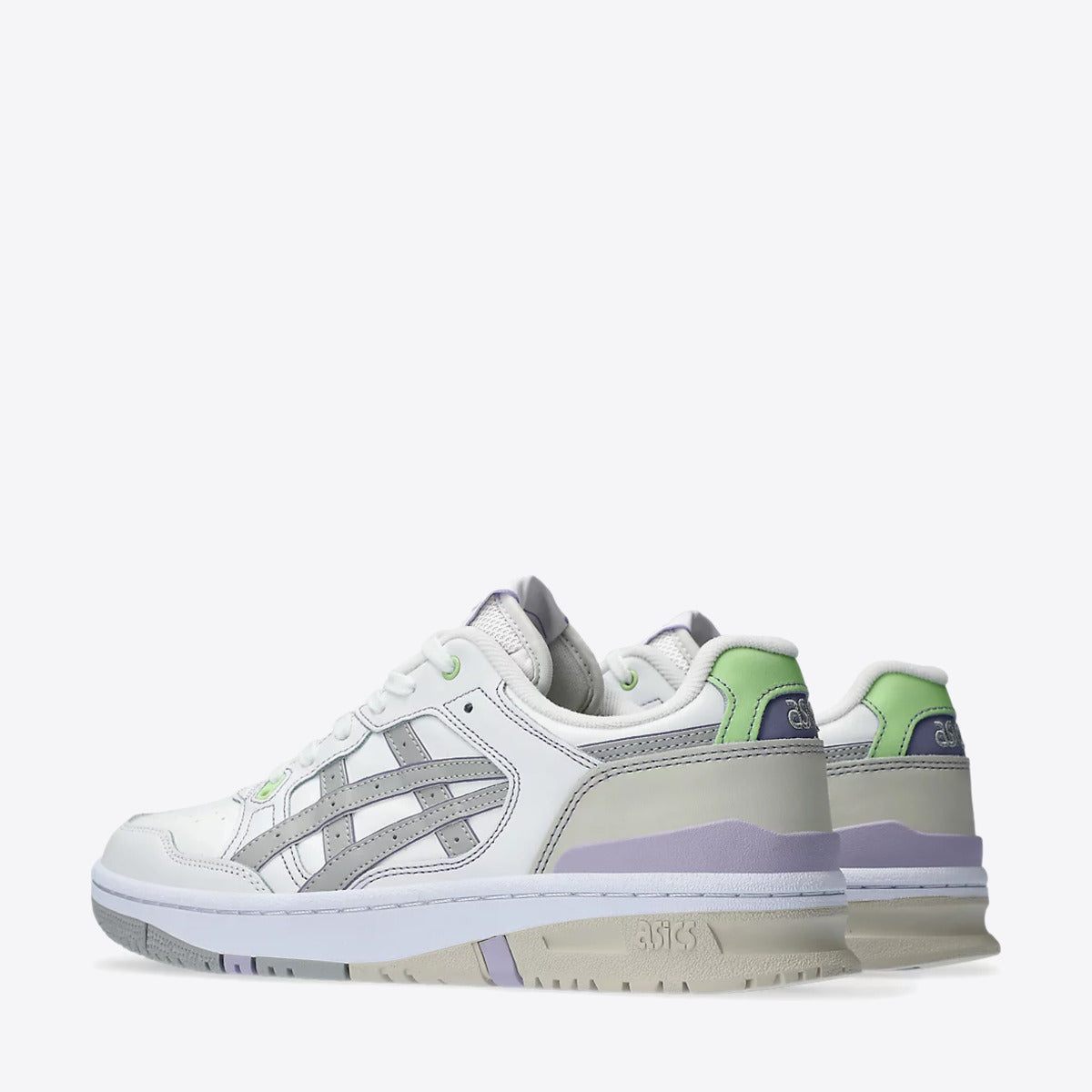 ASICS EX89 White/Mid Grey - Image 4