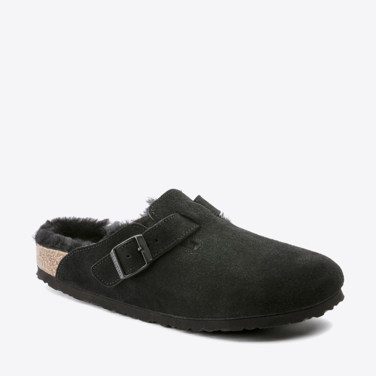 BIRKENSTOCK Boston Shearling - Unisex Black - Image 5